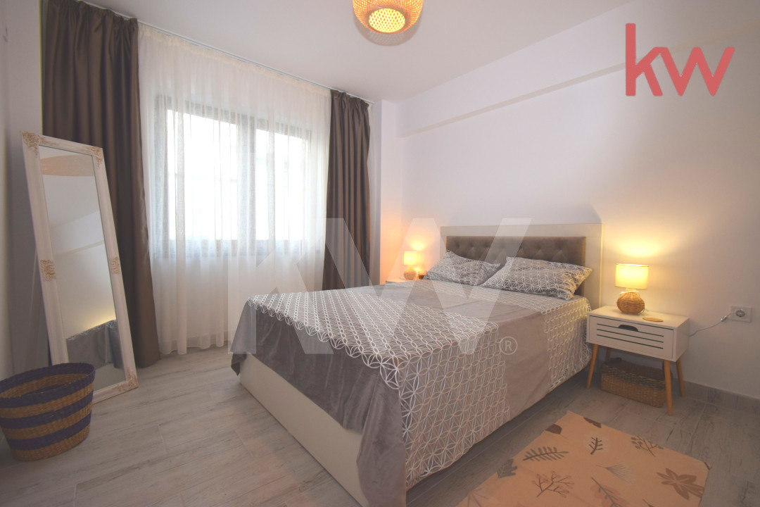 Apartament 2 camere, , bloc nou, loc de parcare, recent mobilat spre inchiriere