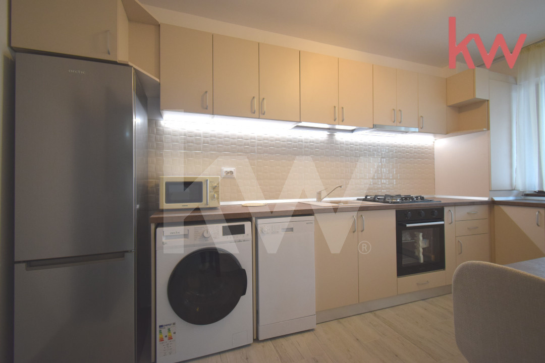 Apartament 2 camere, , bloc nou, loc de parcare, recent mobilat spre inchiriere
