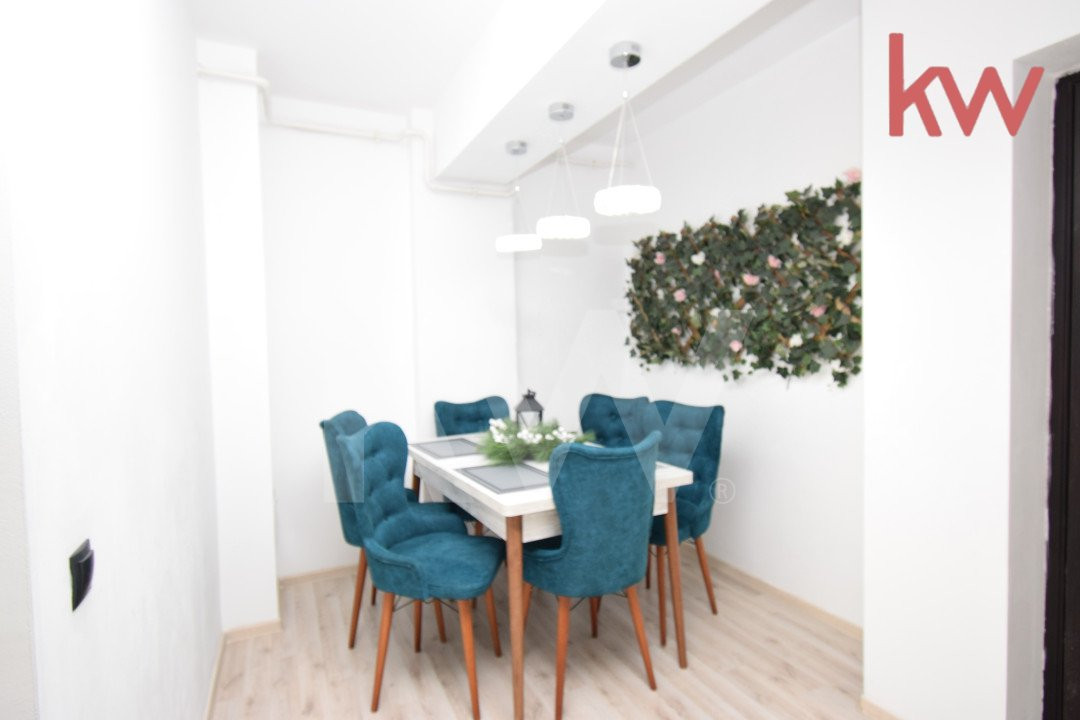 Apartament central, loc de parcare, gradina proprie, mobilat si utilat modern 