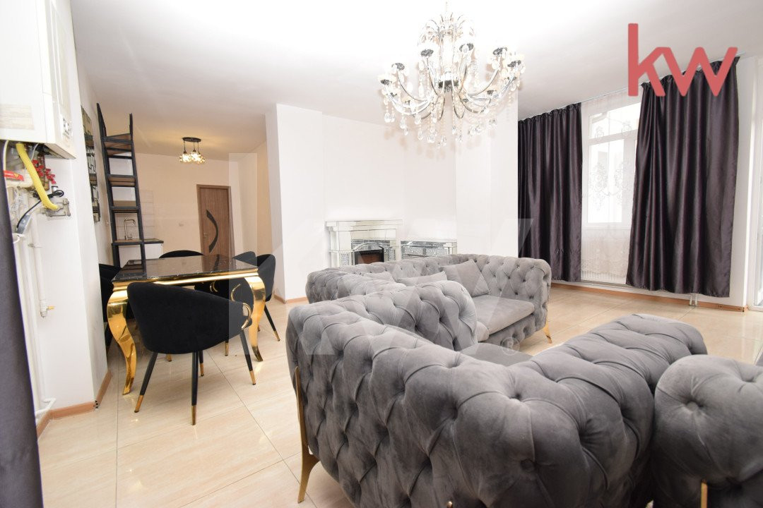 Apartament 3 camere, 2 locuri de parcare, gradina