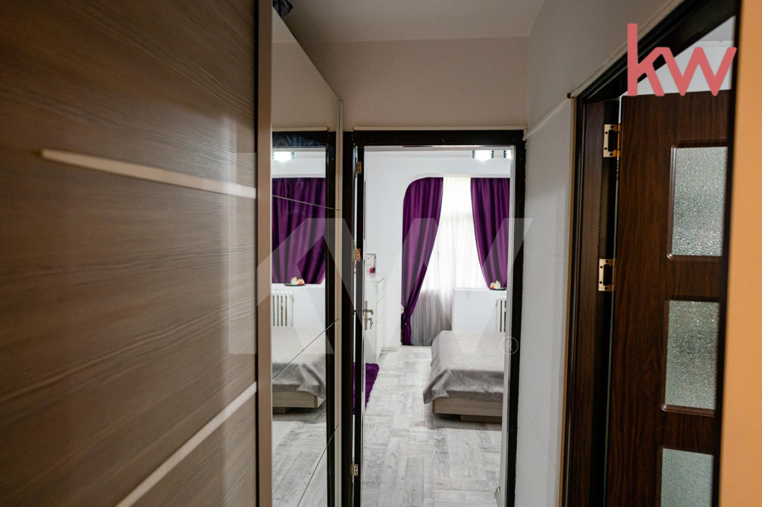 Apartament 2 camere, central, complet mobilat 