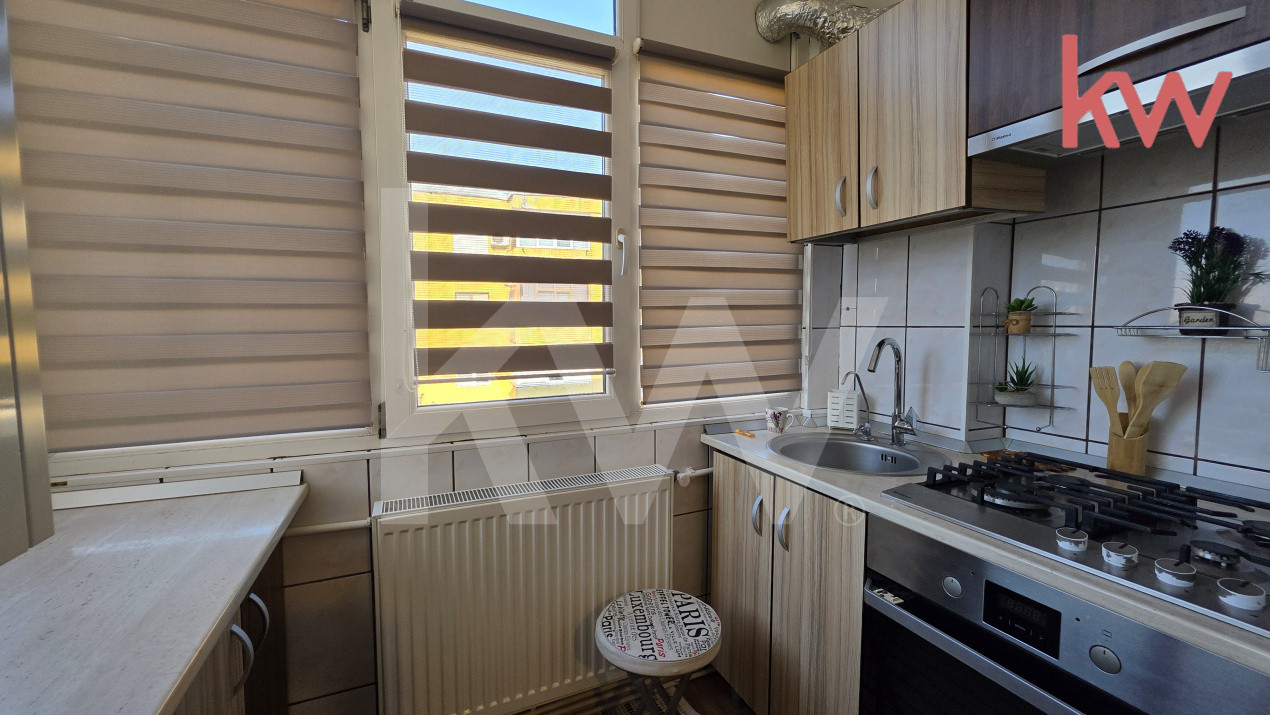 Apartament 2 camere, decomandat, centrala termica, mobilat si utilat