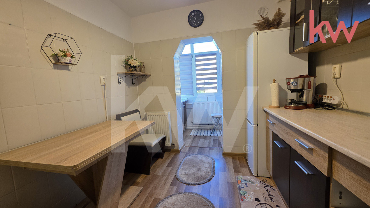 Apartament 2 camere, decomandat, centrala termica, mobilat si utilat