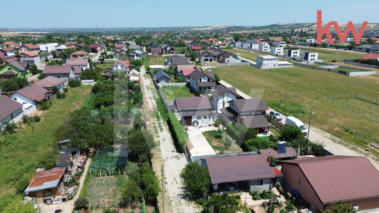 Teren Albesti,, deschidere 26 mp, intre case, imprejmuit- 340 mp