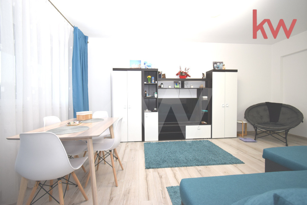 Apartament decomandat, bloc nou, complet mobilat, loc de parcare disponibil