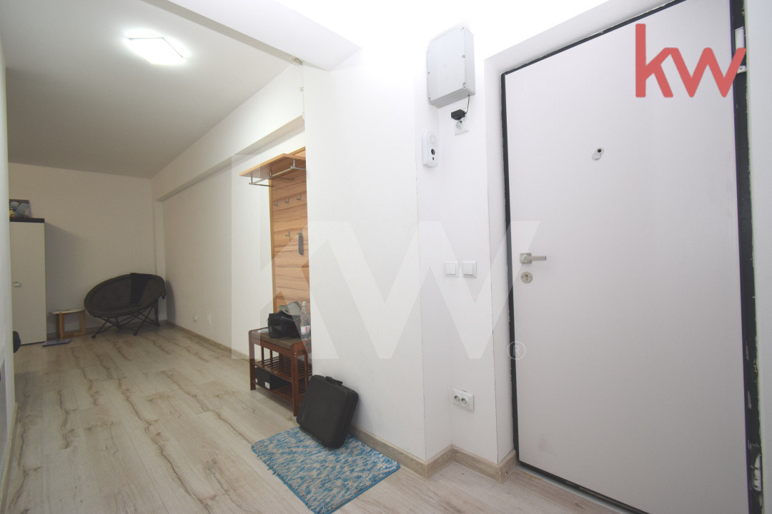 Apartament decomandat, bloc nou, complet mobilat, loc de parcare disponibil
