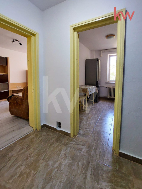 Brazda, apartament 2 camere, semidecomandat, et. 3