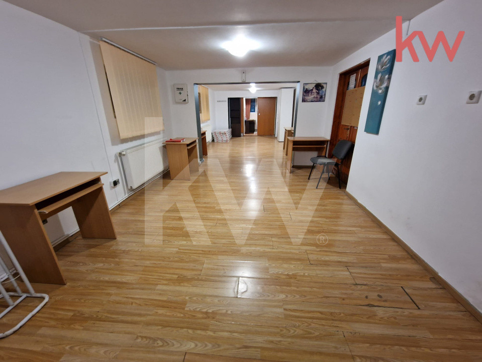 Spatiu de inchiriat zona centrala, 70 mp, demisol