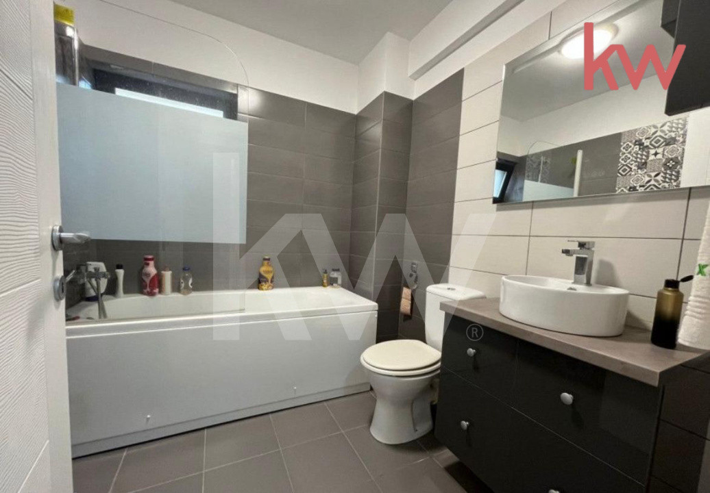 Apartament 2 camere | 56+12 mp | Parcare privata | Complex 2018 | Mobilat,utilat