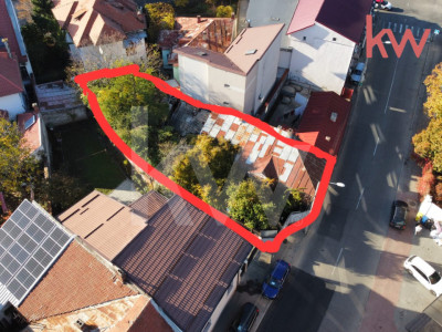 Teren central DE VANZARE cu construcție existentă