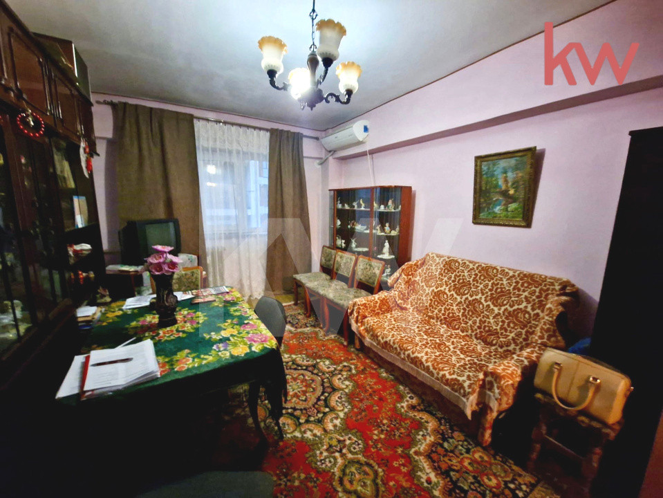 Calea București | 3 camere decomandat, zonă TOP