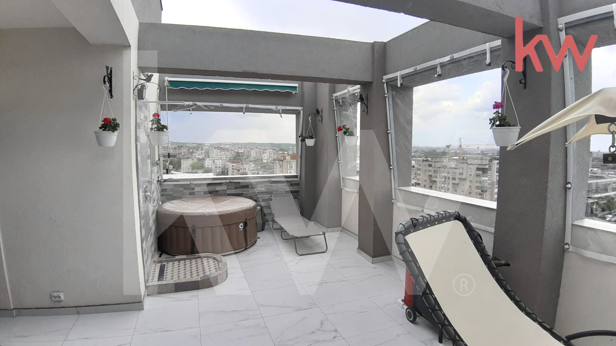 Apartament 2 camere, tip penthouse