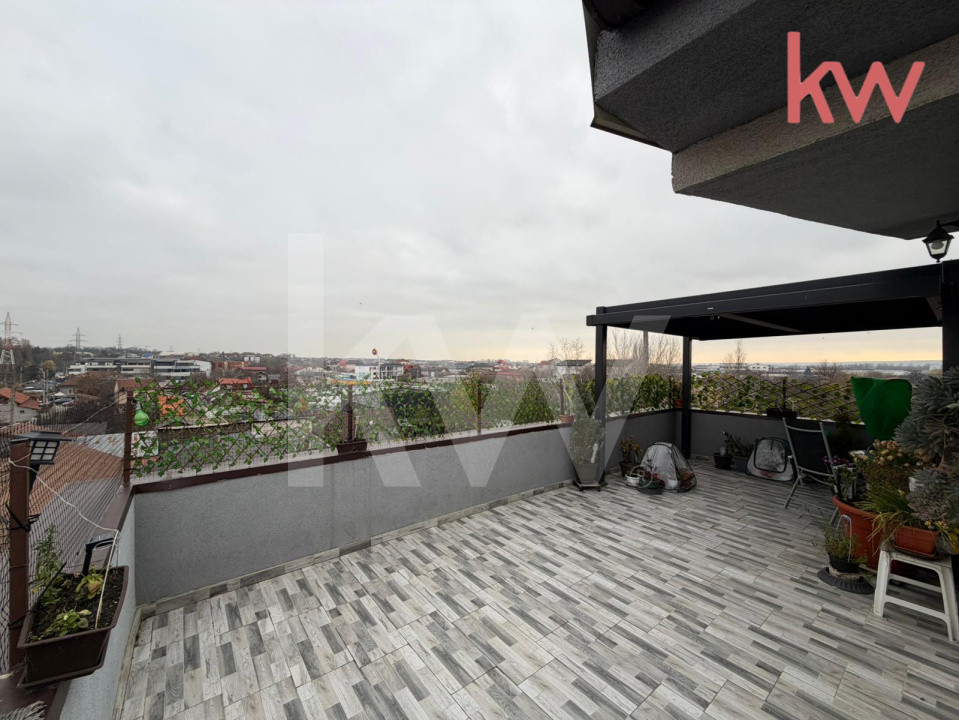 Penthouse modern  / vedere panoramica - Zona Parcul Nicoale Romanescu