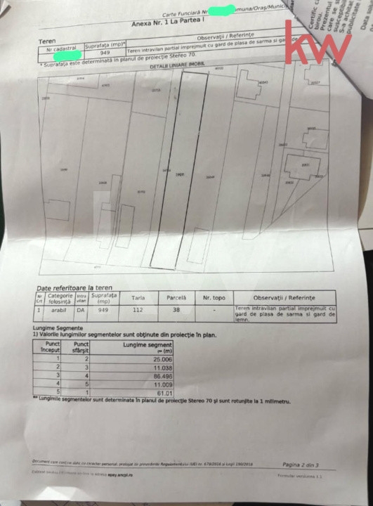 TEREN 949 METRI IN PREAJBA LANGA SMART PUB