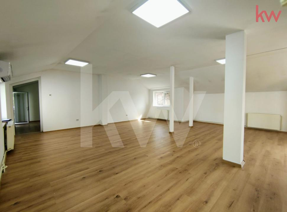 Spațiu comercial 120 mp – compartimentat | ideal birouri/cabinet | disponibil 
