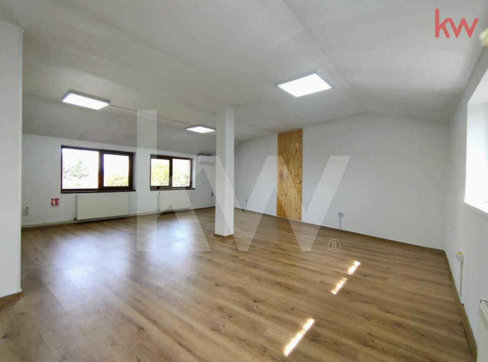 Spațiu comercial 120 mp – compartimentat | ideal birouri/cabinet | disponibil 