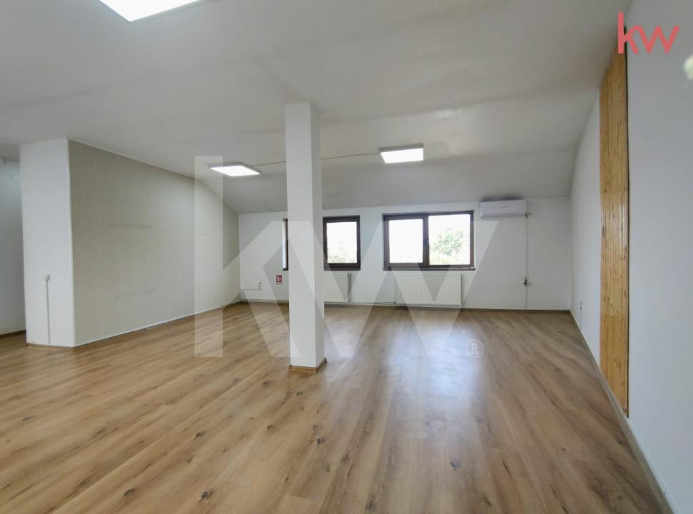 Spațiu comercial 120 mp – compartimentat | ideal birouri/cabinet | disponibil 