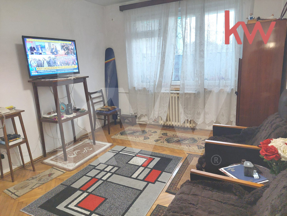 Apartament 2 camere semidecomandat • parter • Nicolae Titulescu 