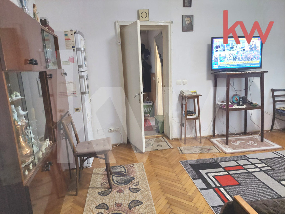 Apartament 2 camere semidecomandat • parter • Nicolae Titulescu 