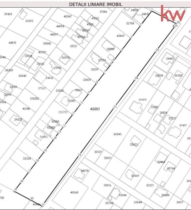 Teren intravilan premium, suprafata generoasa-ZONA DAMILA