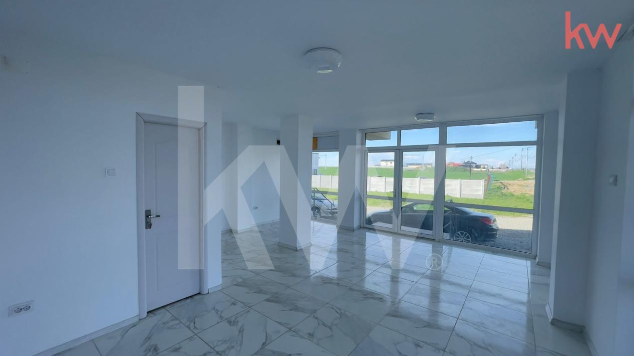 Spații comerciale de închiriat – poziție excelentă, vizibilitate mare!