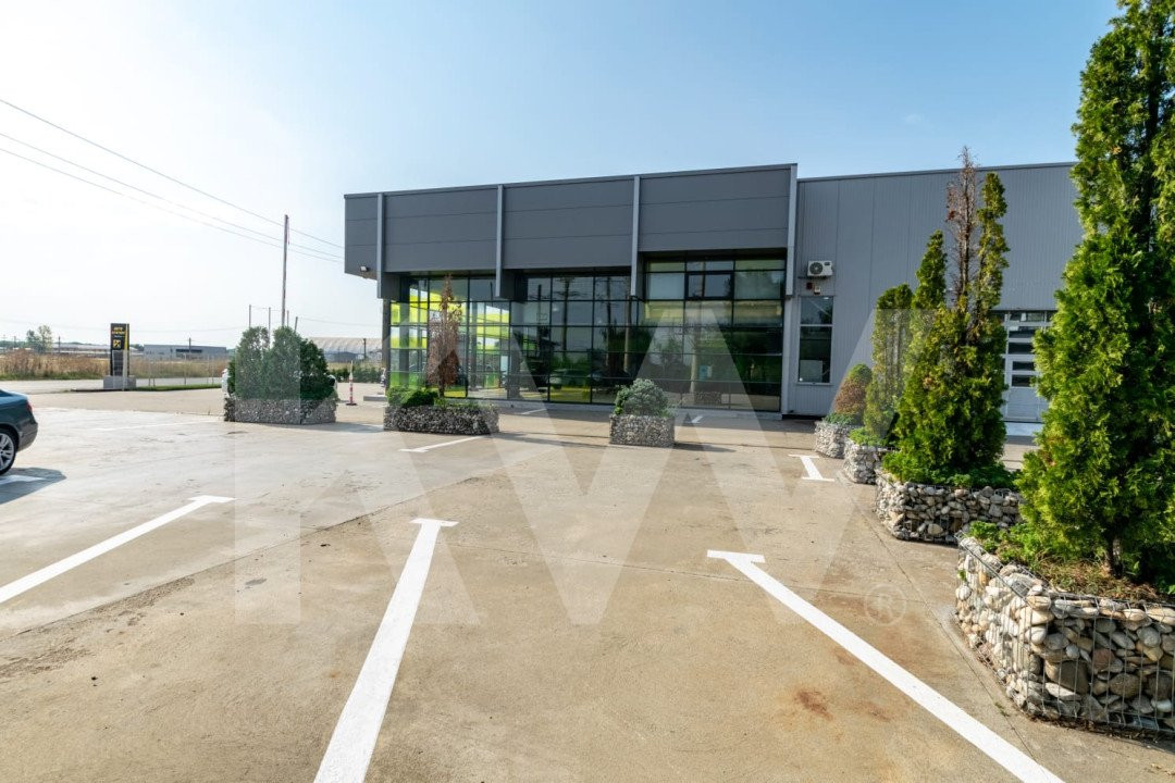 Showroom - Service auto cu structură metalică și dotări avansate 