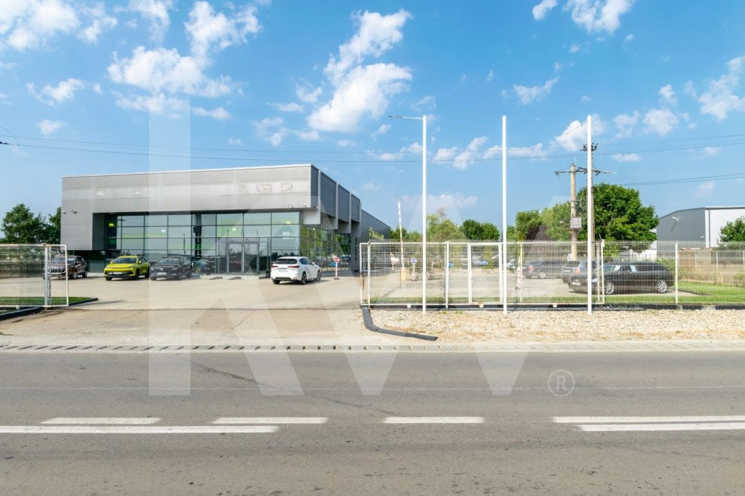 Showroom - Service auto cu structură metalică și dotări avansate 