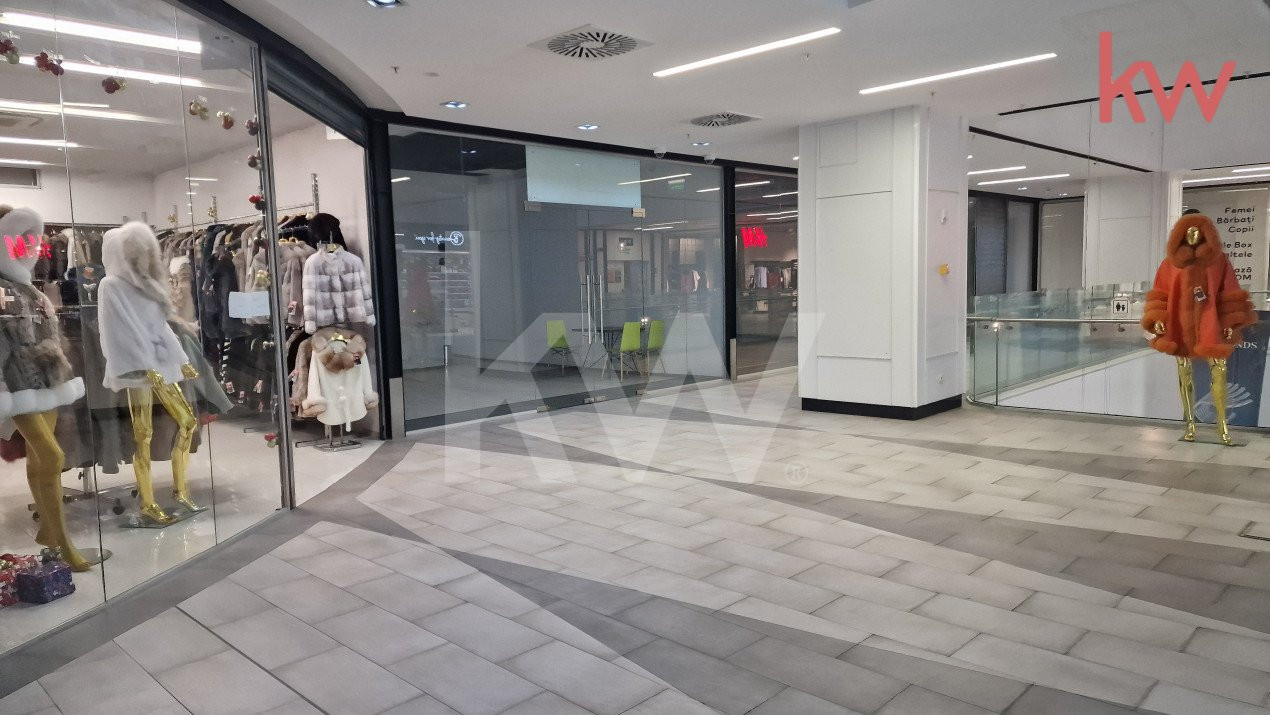 Spatii de inchiriat in complexul comercial Mercur la etajul 1